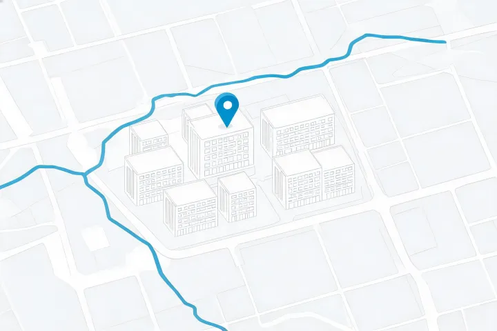Signify lighting project support office map